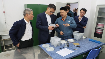 白勇调研集团在豫企业 以建筑模型为抓手，推进数字化转型与协同发展